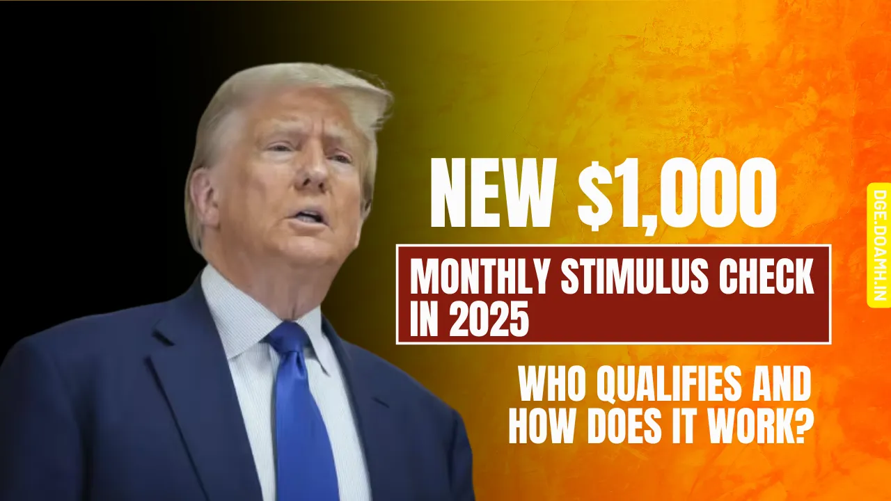 $1,000 Monthly Stimulus Check 2025