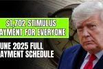 $1,702 Stimulus Payment for Everyone