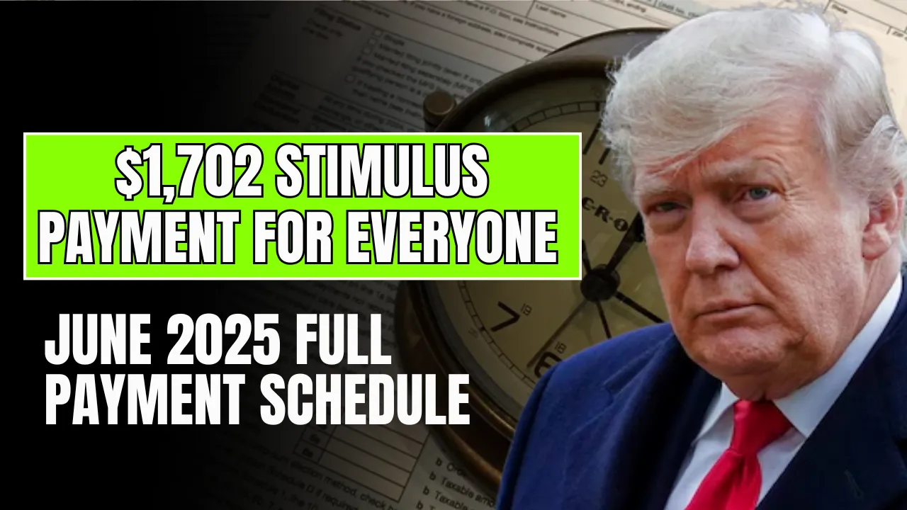 $1,702 Stimulus Payment for Everyone