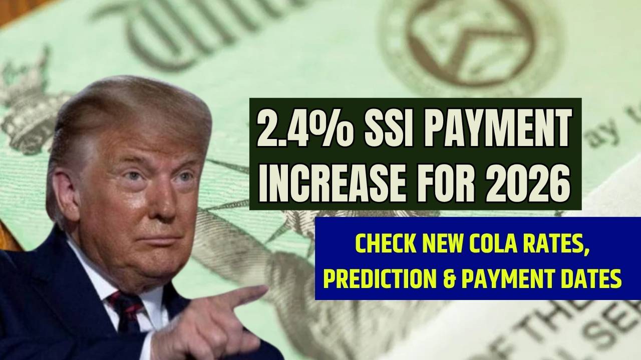 2.4% SSI Payment Increase