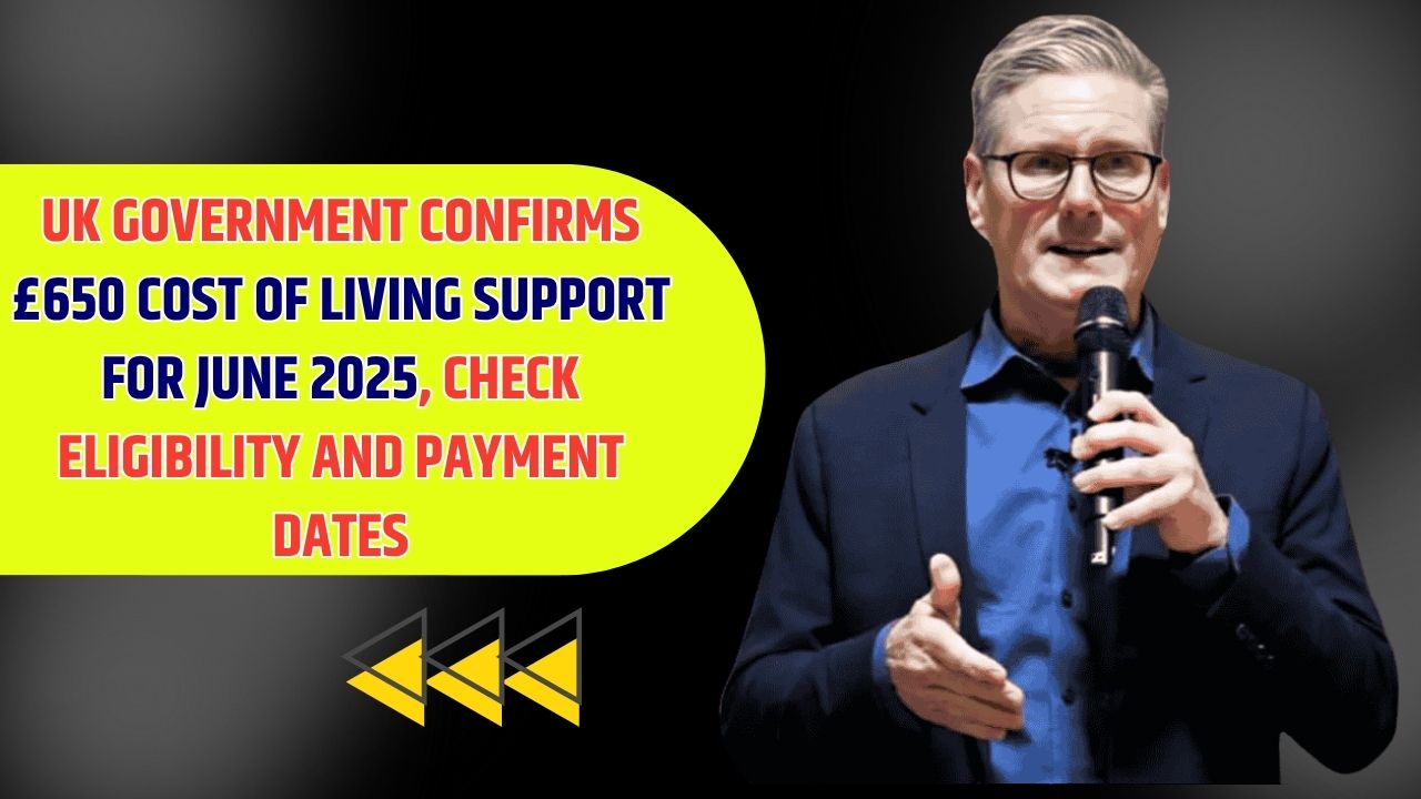 £650 Cost Of Living Support