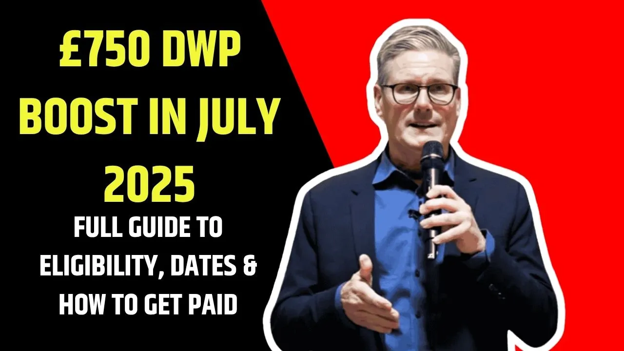 £750 DWP Boost in July 2025