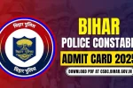 Bihar Police Constable Admit Card 2025