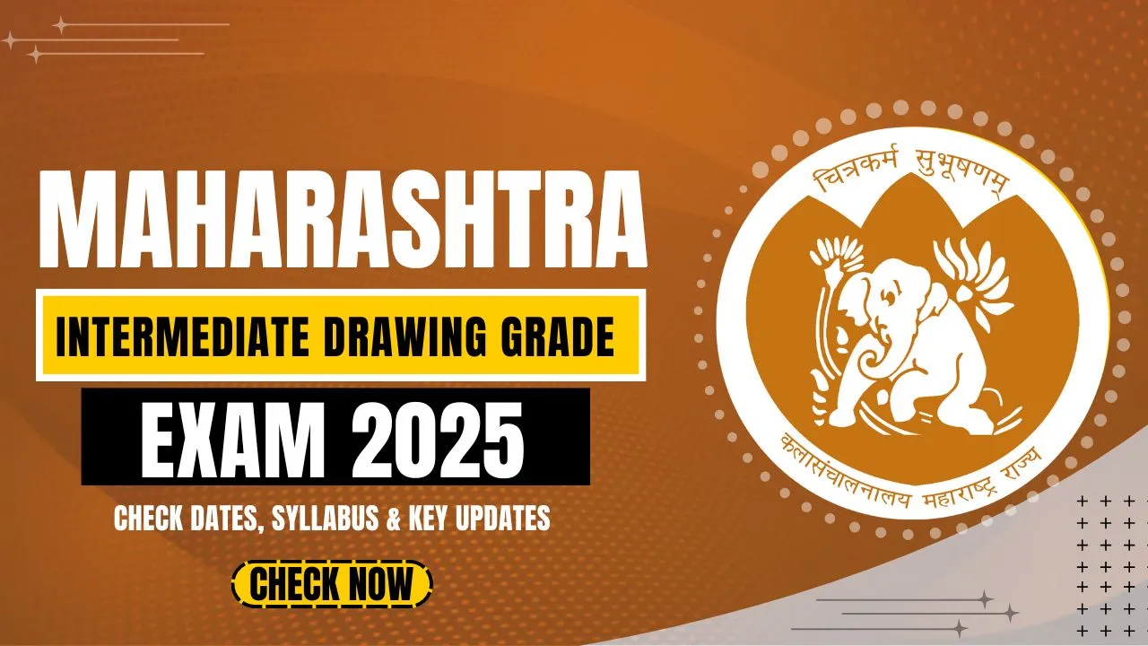 Maharashtra Intermediate Drawing Grade Exam 2025