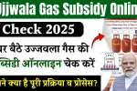 Ujjwala Gas Subsidy Online Check 2025