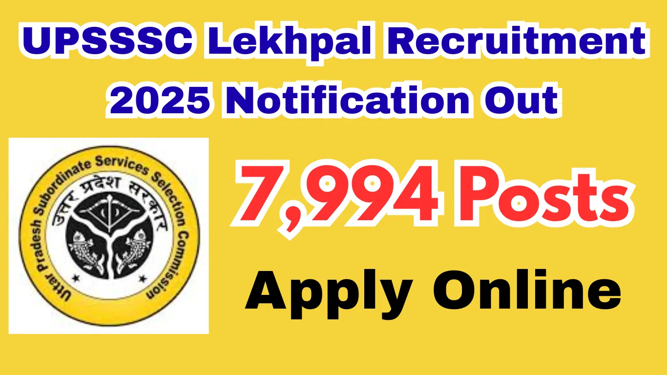 UPSSSC-Lekhpal-Recruitment-2025